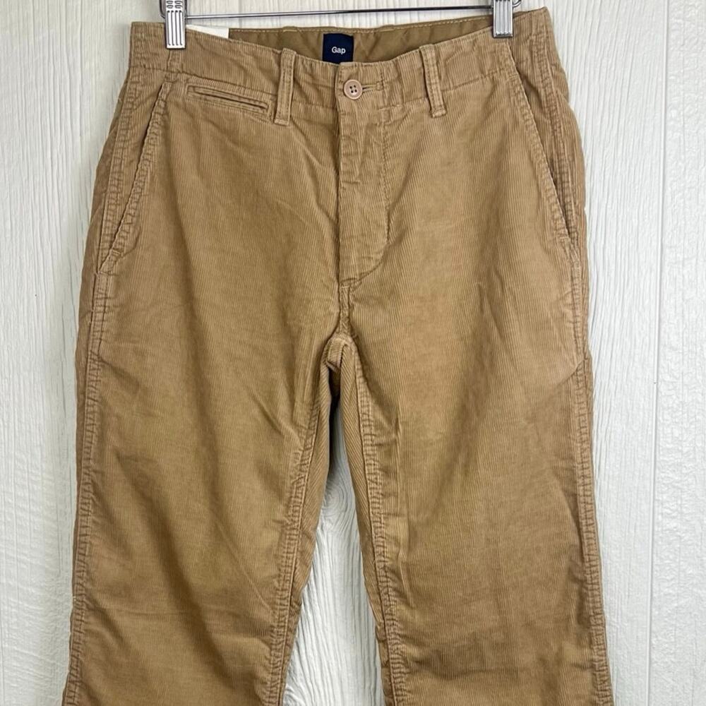 Gap corduroys Khakis corduroys men’s size 28x30 style: The Surplus NWT - Picture 2 of 8